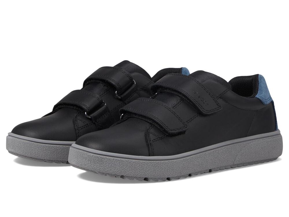 GEOX BOY'S THELEVEN 6 (TODDLER/LITTLE KID/BIG KID) BLACK/AVIO 28 US 10.5  M